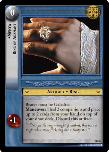LOTR TCG REF REFLECTIONS NENYA RING OF ADAMANT 9R20
