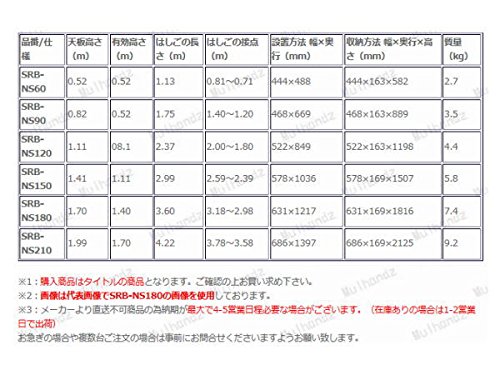 アルインコ SRB-NS90 高儀 × アルインコ 限定色 ブラック はしご兼用脚立 SRB 侍ブラック ALINCO 3尺 の商品画像 1