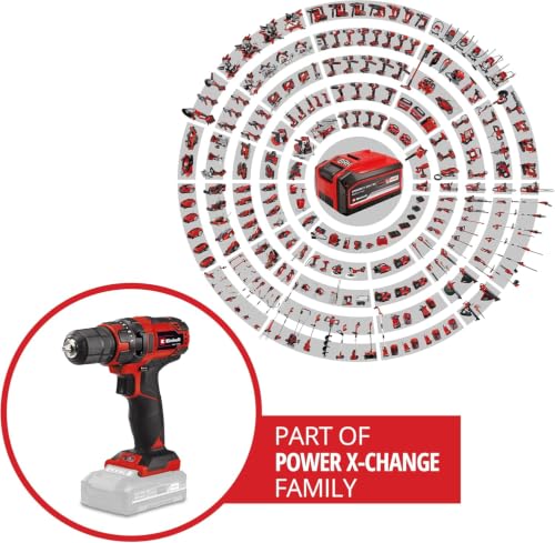 Perceuse-Visseuse Sans Fil Einhell TC-CD 18/35 Li – 18 V, 35 Nm, Solo PXC - vue 8
