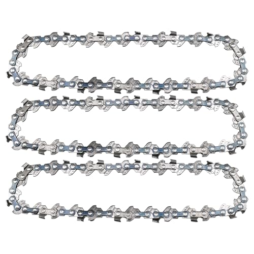 3 Pack 8 Inch Chainsaw Chain-8 Inch Replacement Saw Chains Compatible,Fits most Chainsaws/Chainsaw Bar/Mini Chainsaws