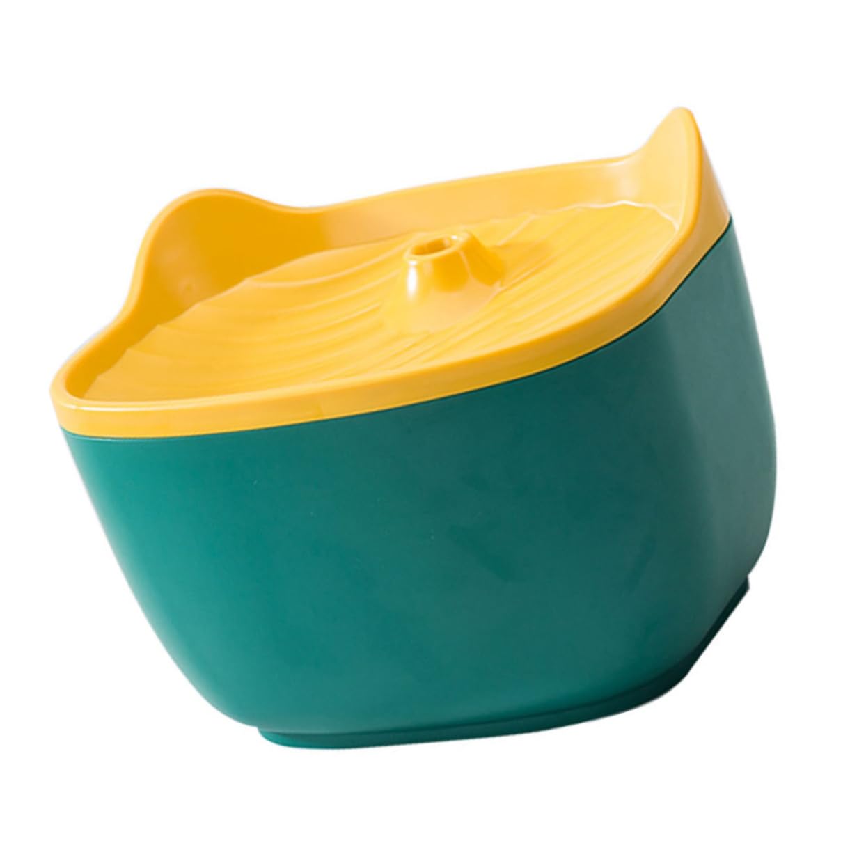 Mipcase 2 Pcs Cat Automatic Water Dispenser Pet Water Bowl Electric Feeder No Noise Durable Material Random Color