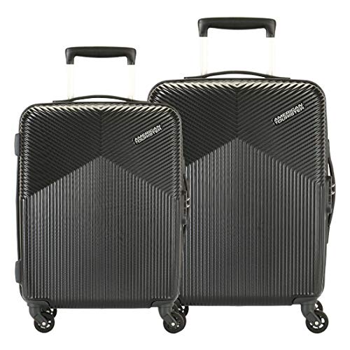 Image of American Tourister Georgia Graphite Hardsided Luggage 2PC Set Polycarbonate (55+69)