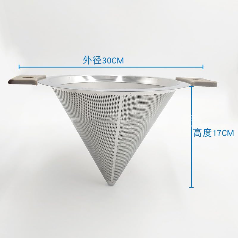 Stainless Steel Wire Mesh Filter Barrel Screen Strainer for Tea Coffee Cup (30cm-#1 10pcs)