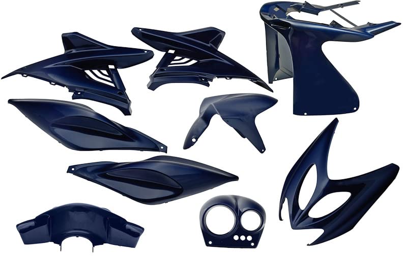 Kit de revetement YAMAHA Aerox bleu pour reparer les carenages casses