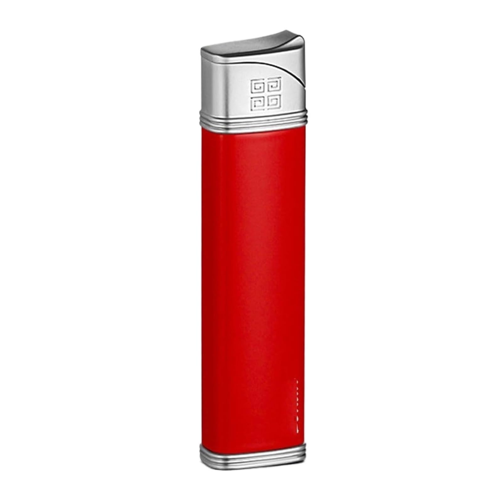 Encendedor de butano recargable con diseño clásico resistente al viento para uso diario