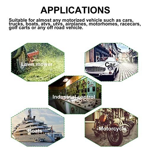 Diyhz Toggle Switch Ac 5A/125V 2A/250V 6 Pin Terminals On/On 2 Position Dpdt Toggle Switch Mini Miniature Toggle Switch Car Dash Dashboard,10Pcs #TOP4