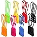 Produktbild 40 Stück 8 Farben Zipper Pulls Zip Extension Tag für Kleidung Rucksäcke Reisetasche Handtasche Geldbörse Zipper Tag Zelte
