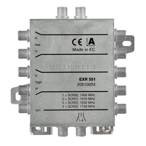 Preisvergleich Produktbild Kathrein EXR551 Einkabel-Umschaltmatrix - 1 Ausgang Für Max. 4 Receiver