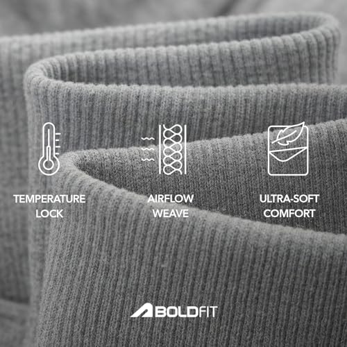 Image of Boldfit Sweatshirt for Man, Ultra Soft Warm Sweatshirts for Men, Stylish Tailored Fit Full Sleeve Mens Sweatshirts, Tshirt Style Winter Wear for Men, Winter Sweatshirt for Casual & Semi-Formal Outfits