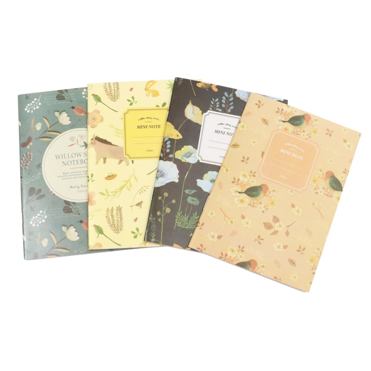 Artibetter 2 Ensembles Mini Cahier Nature Carnet De Notes Pratique Pour École Et Bureau Petit Format À Emporter Design Et Utilisation Confortable 50 Pièces * 2