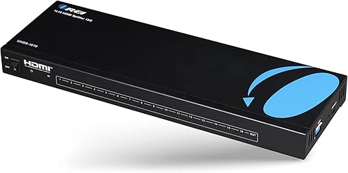 Miniatura 12 de OREI UltraHD 4K @ 60 Hz 1 X 2 HDMI Splitter 1 entrada 2 salida 2 puerto 2: 8 bits - HDMI 2.0, HDCP 2.0, 18 Gbps, EDID, pantallas 4K