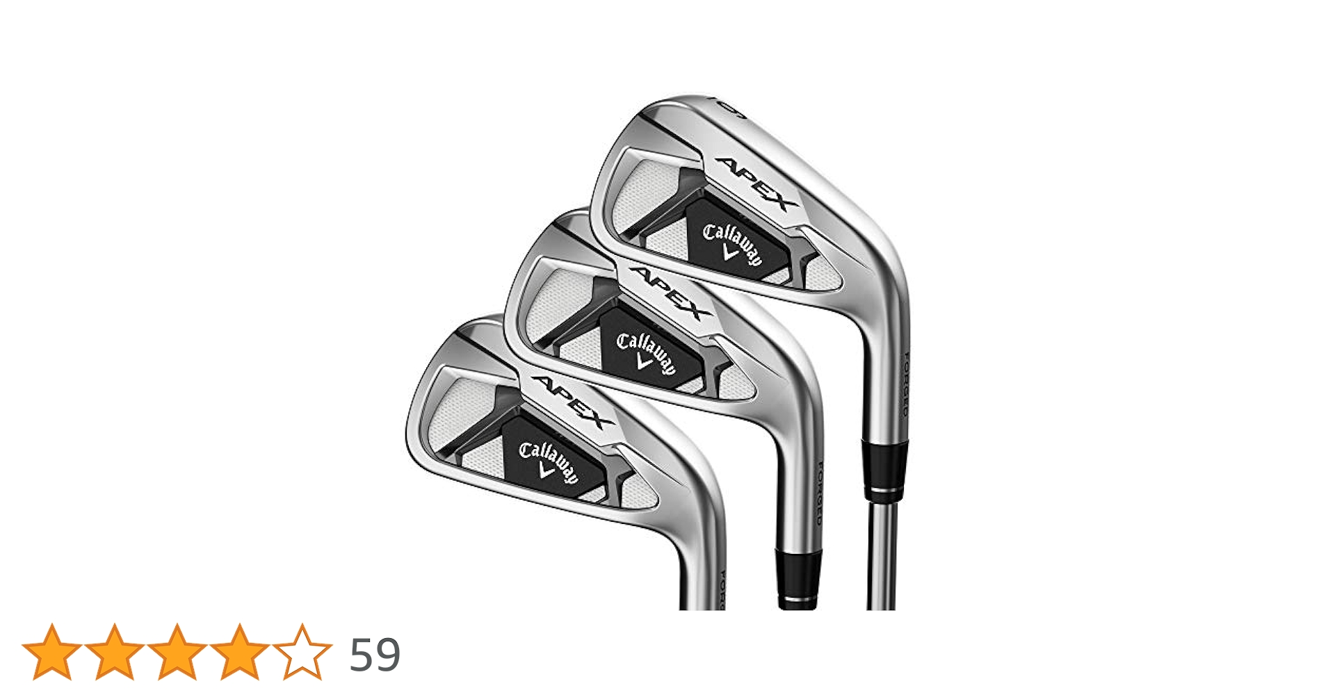 Callaway Apex TCB2021アイアンセット 4-P Callaway Apex TCB Prebuilt Iron Set 4-P (Steel) – GreenTee