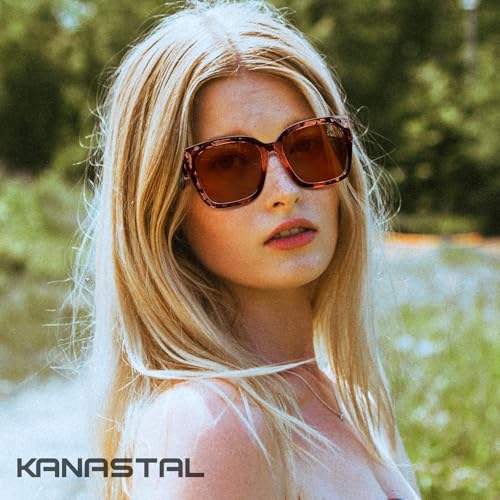 KANASTAL Over Glasses Sunglasses Polarized Fit Over Sun Glasses Oversized Design Fashion Wrap Around Shades 2 Pack2