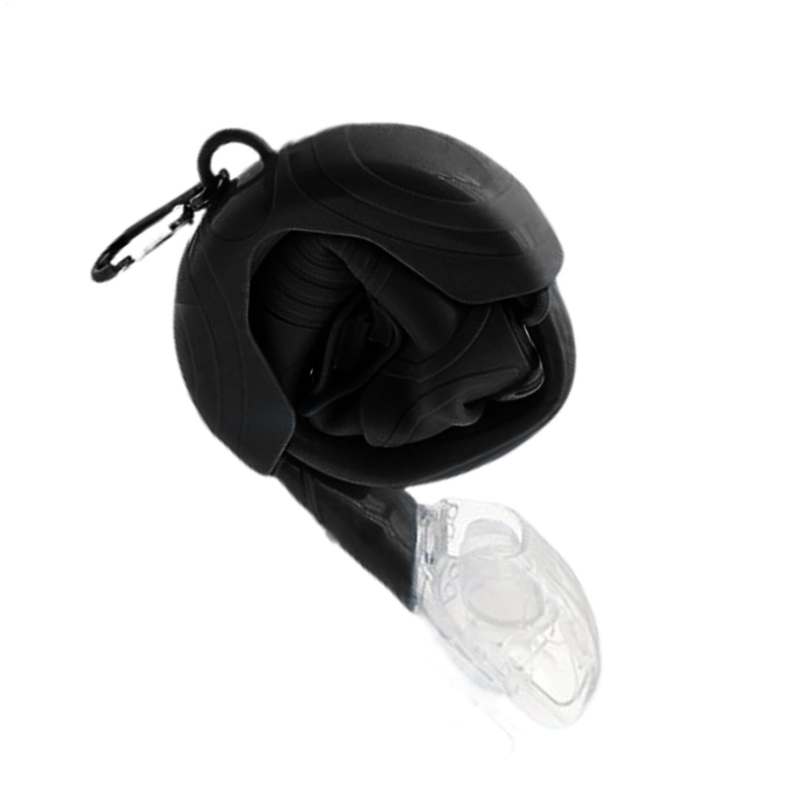 Tubo de buceo de silicona flexible de 15.75 pulgadas snorkel facil de usar