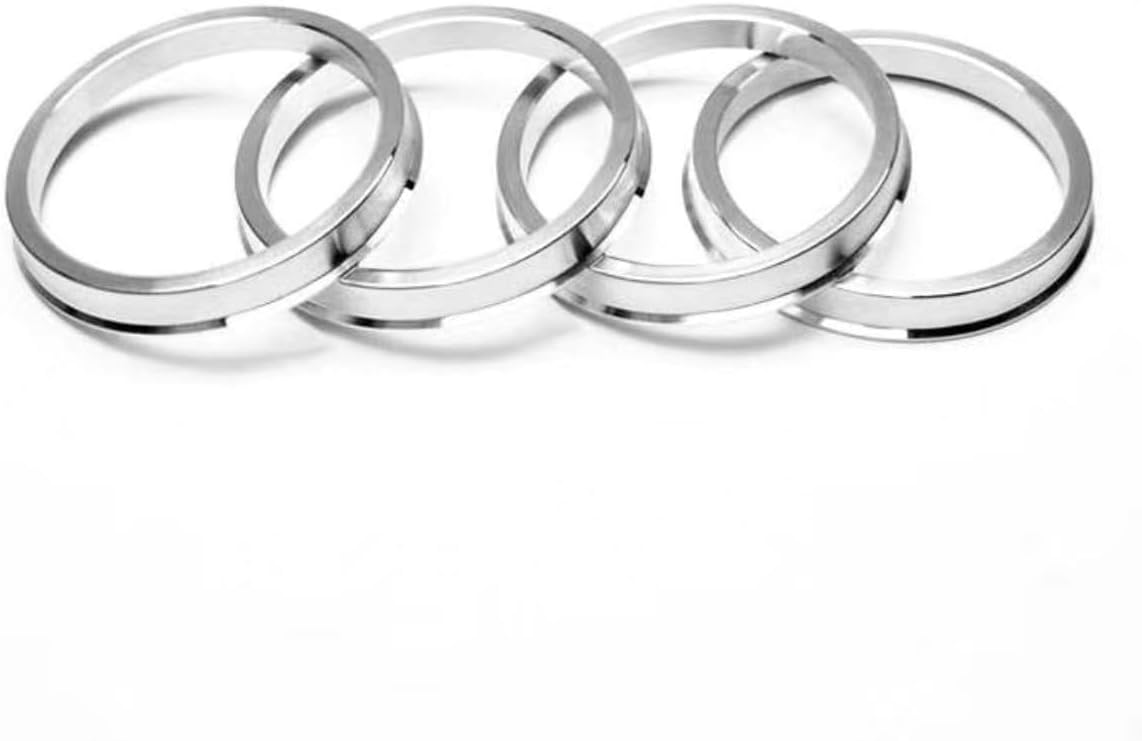 4pcs Wheel Hub Centric Rings 106.1 to 78.1- OD=106.1mm ID=78.1mm - Aluminium Alloy Wheel Hubrings 78.1 to 106.1