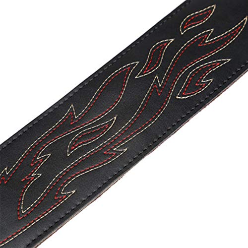 WARRIO Bretelles pour Hommes Sangle de Guitare Cuir Deluxe en Cuir Souple Guitare Longueur du Bracelet réglable Mens… - Les Beatles, Paul McCartney, John Lennon, RIngo Starr, George Harrison WARRIO Bretelles pour Hommes Sangle de Guitare Cuir Deluxe en Cuir Souple Guitare Longueur du Bracelet réglable Mens… – Image 4