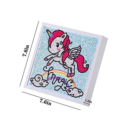 YLX DIY 5D Diamond Painting con Cornice per Foto