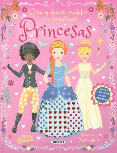 Princesas (Crea y decora modelos con pegatinas)
