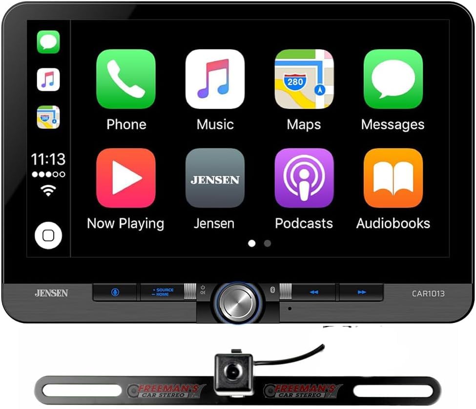 Amazon.com: Jensen CAR1013-M 10.1-inch Certified Apple CarPlay