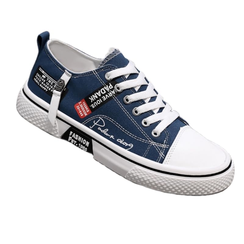 Men's Large-Sized Low-top Canvas Sports Casual Shoes - Breathable and Fashionable Sports Casual Shoes