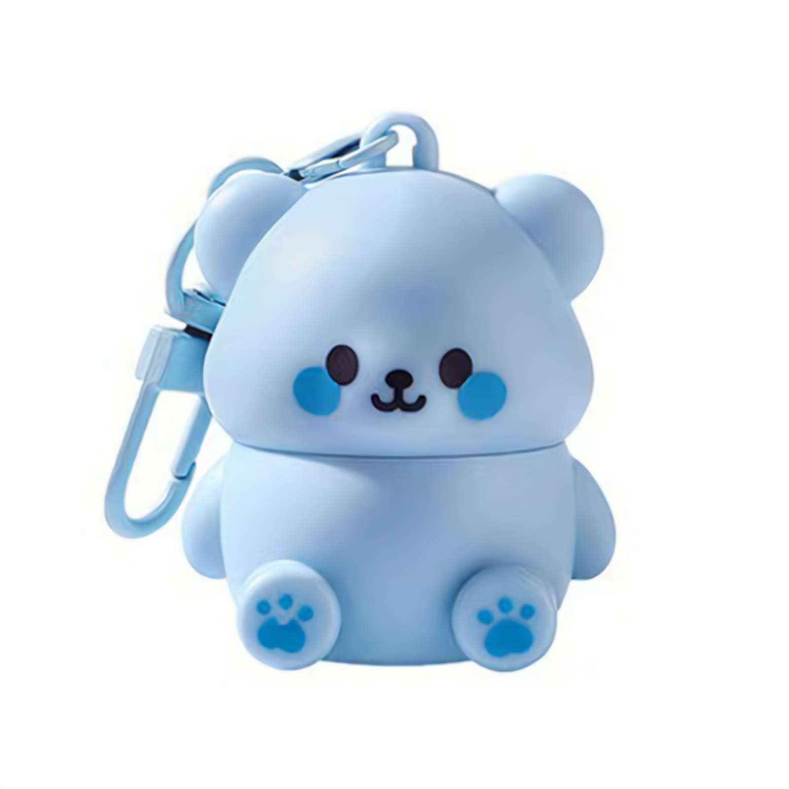 RJSQAQE Cute Little Bear Lip Balm for Children,Anti-Dry Anti-Crack Moisturizing Lip Gloss,Natural Ingredients Lipsticks Lip Care Products,Fruit