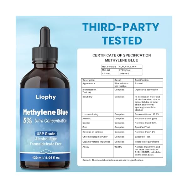 Methylene-Blue-Pharmaceutical-Grade-5-USP-Grade-Dietary-Supplement-for-Human-Heavy-Metals-Tested-No-Formaldehyde-406-fl-oz Methylene-Blue-Pharmaceutical-Grade-5-USP-Grade-Dietary-Supplement-for-Human-Heavy-Metals-Tested-No-Formaldehyde-406-fl-oz