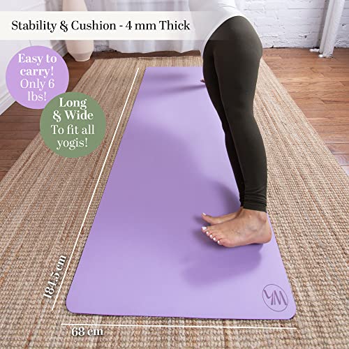 YogizMat  Yoga Mats (184.5 cm x 68 cm x 4 mm thick) - Image 5