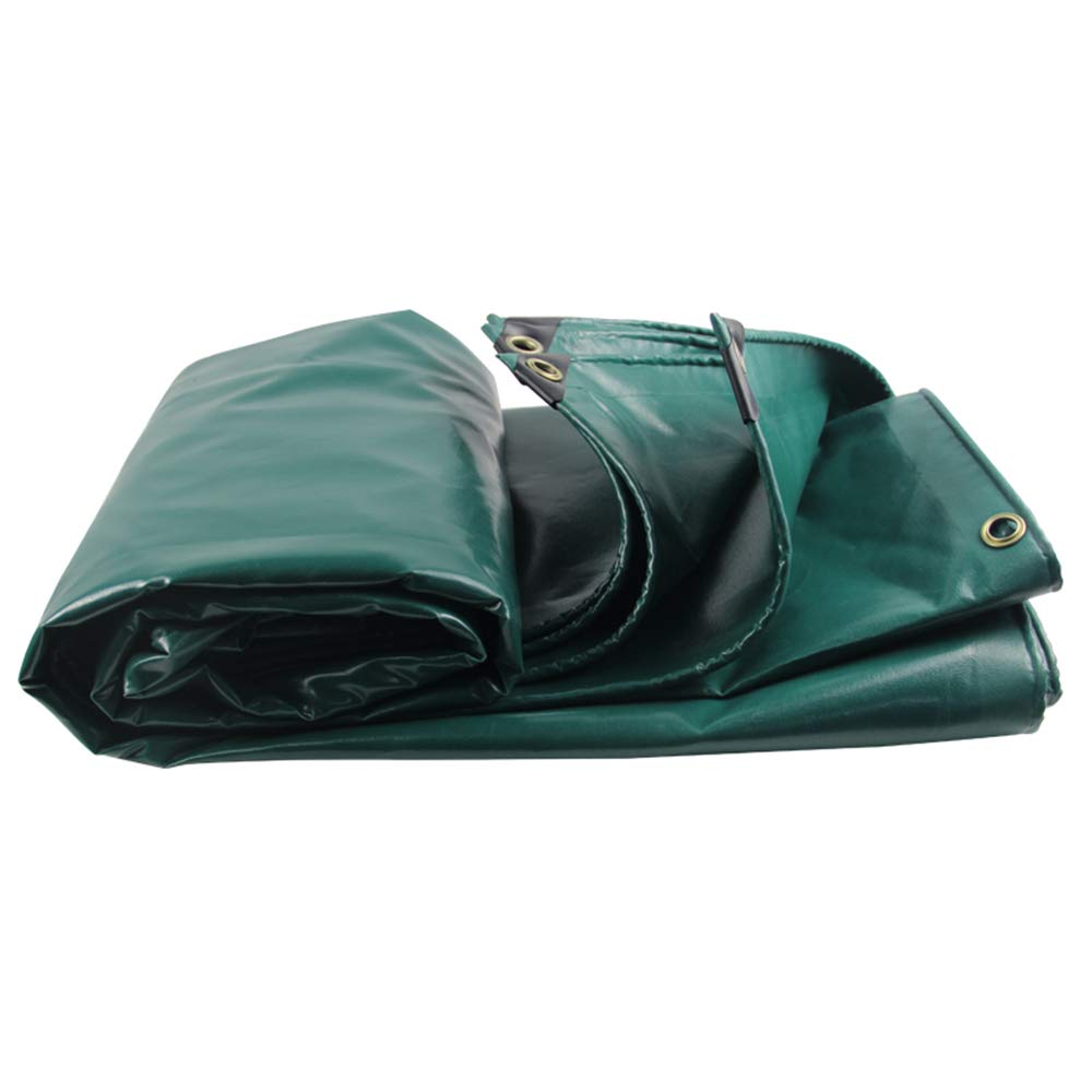 Bâche PVC imperméable vert foncé 2x1,5m pour camion et bâche de protection extérieure