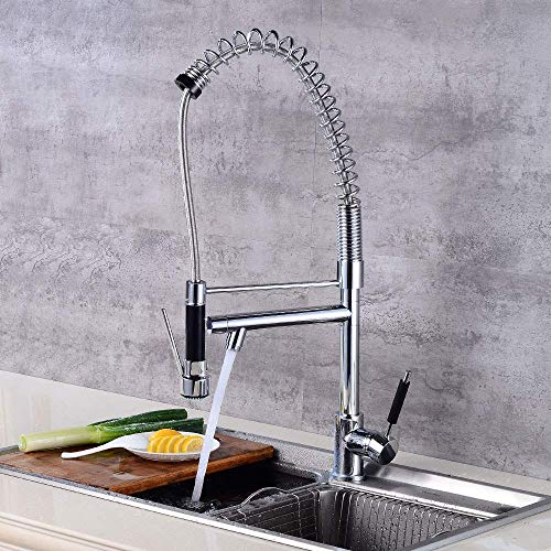 Robinet d'évier de pré-rinçage en laiton robuste au design commercial durable - 4