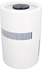 generic Purificador de ar e umidificador, 2 em 1, dupla funcionalidade com tanque de água grande de 4L, umidificador purificador de ar silencioso para escritório, quarto, berçário