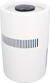 ZJchao 2 Em 1 Purificador de Ar Com Umidificador 4L de Grande Capacidade Purificador Combinador Combinação Dupla Função Eficiente Purificação Silenciosa Correndo para o Quarto de Casa
