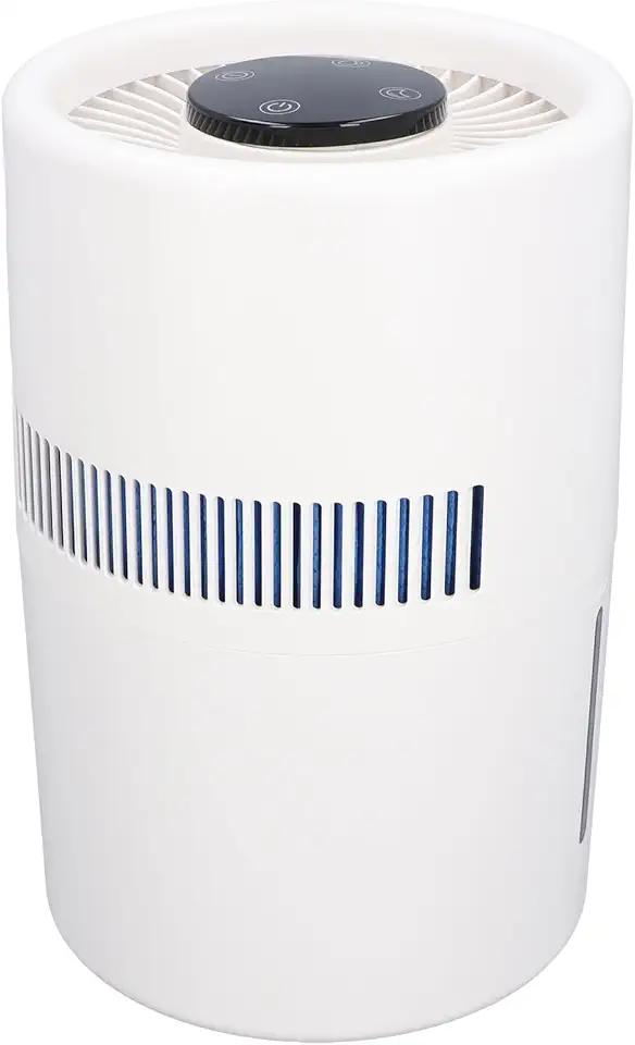 Purificador de Ar e Umidificador 2 Em 1, Tanque de água 5W 4L Umidificador Silencioso Purificador de Ar de Mesa Com Tecnologia de Purificação Avançada, para Berçário de Quarto