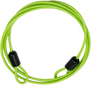 BUTIFULSIC 1pc Wire Rope Metal Lock Bike Anti- Lock Outdoor Bike Rope Lock Outdoor Steel Wire Steel Rope Bike Lock Practical Steel Rope Anti- Steel Rope Steel Wire Cord Lock Green Car