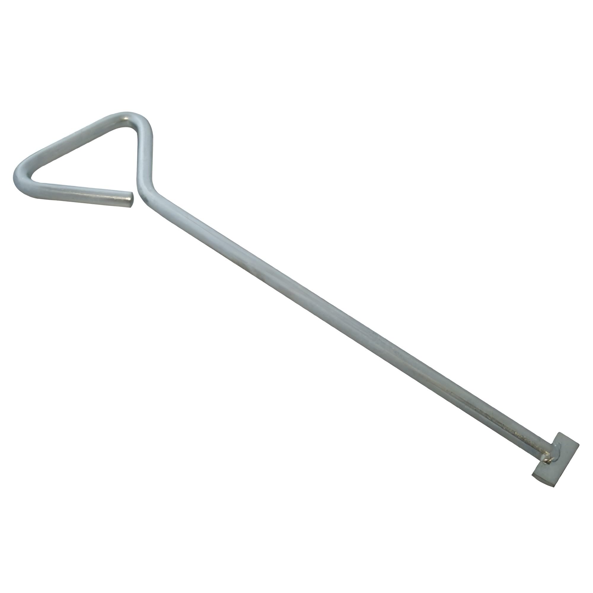 Retaaj Steel 18 Inch Manhole Cover Lifting Keys Heavy Duty Long Handled Carbon Drain Cover Lifter Manhole Cover Removal Tool 450Mm
