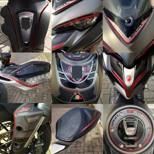 Autocollant réservoir Multistrada 1260 S évite les rayures de moto