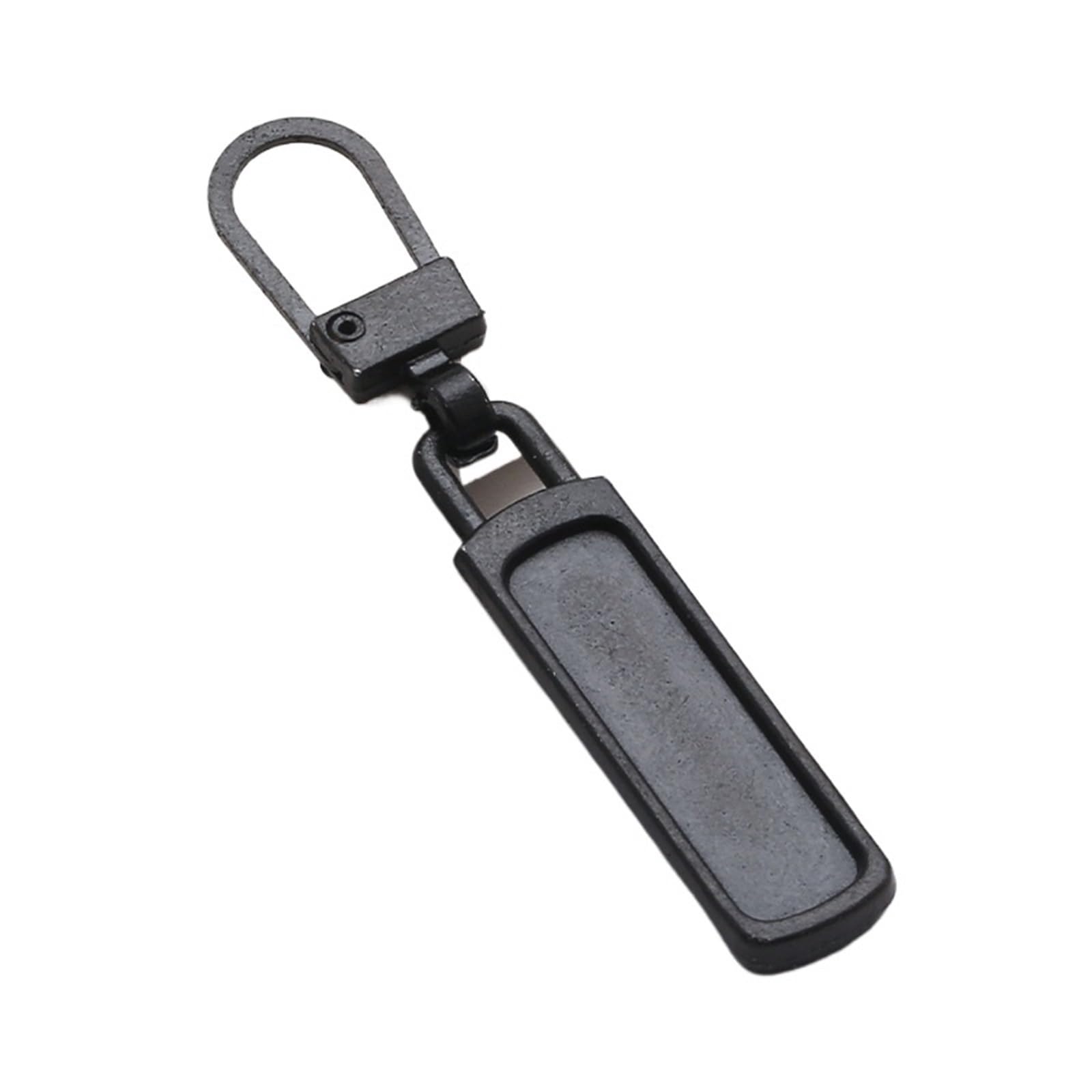 Zipper Pull Replacement Parts, Zipper Pulls 60pcs Multicolor Universal Replacement Sliders Kit for Bags Luggage Clothing(Black)