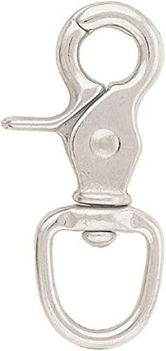 Weaver Leather Broche de tijera redondo (niquelado)