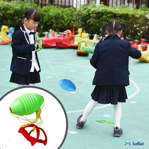 Image of FunBlast Boom Smart Ball - Sliding Ball Game for Kids, Outdoor and Indoor Ball Play Game for 3+ Year Old Kids, Boys Girls (Pack of 1 Pc; Random Color)
