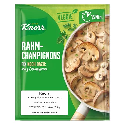 Knorr Fix creamy mushrooms (Rahm-Champignons) (Pack of 4)