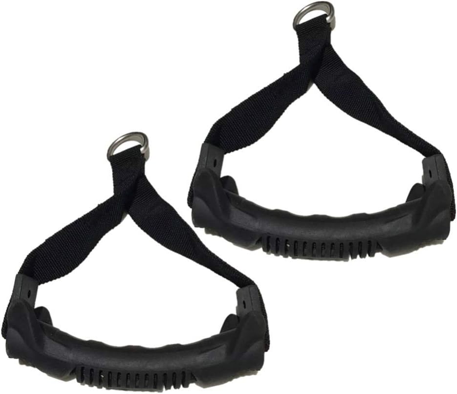 BESPORTBLE 2pcs Pull Rope Handle for Fitness Exercise Strap Handle Accessories Ab Straps Resistance Bands Handle Cable Exercise Resistance Bands Visor with Hair for Men Fitness Equipment Grip