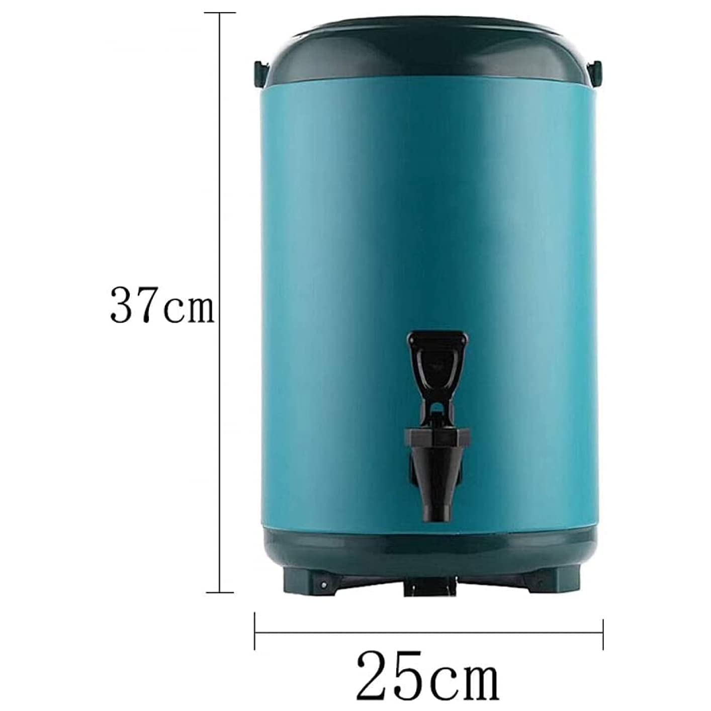 Dispensador de bebidas con grifo, dispensador de agua caliente, barril aislado para café, jugo, té, sidra, leche, perfecto para fiestas y bufés