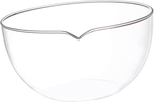 VINTORKY 1 plato de evaporación para mezcla, cuenco de laboratorios, evaporación de lavabo, botones de tapicería, placa de evaporación de vidrio,