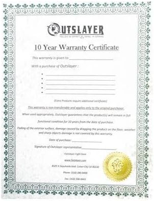 Miniatura 7 de Outslayer Muay Thai Kickboxing Bolsa pesada (130 libras)