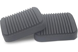 Avidlove Premium Pedal Pad Covers Compatible Jeep, Dodge, and More, Black Anti-Slip...