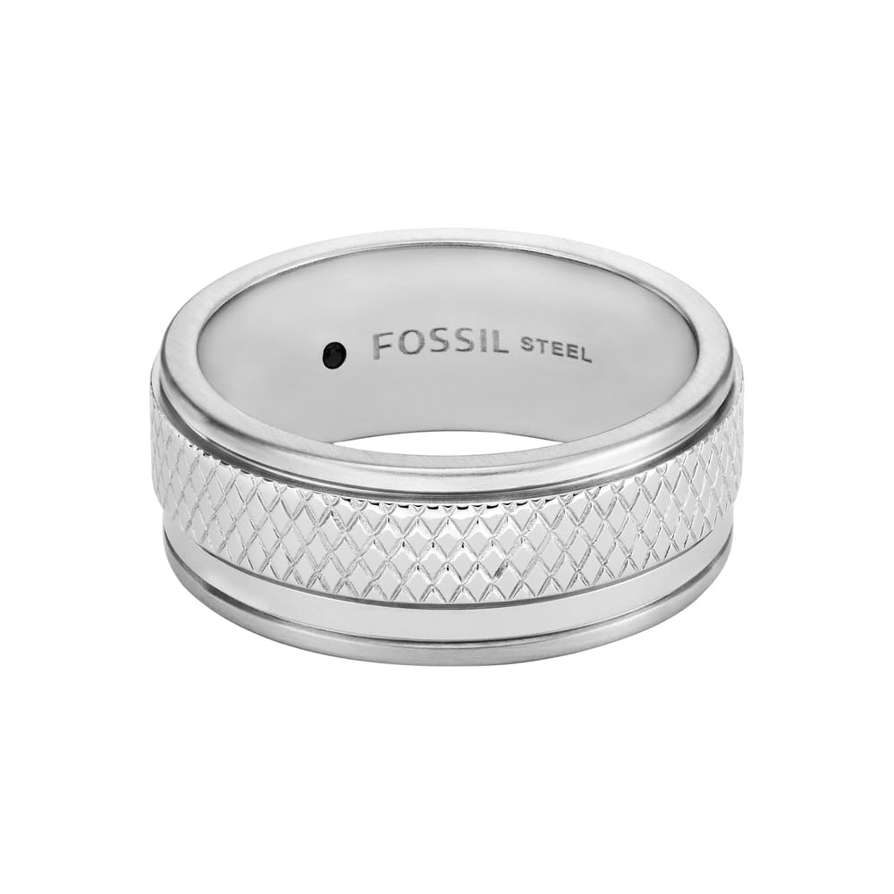Fossil Herren-Edelstahlband Ringe