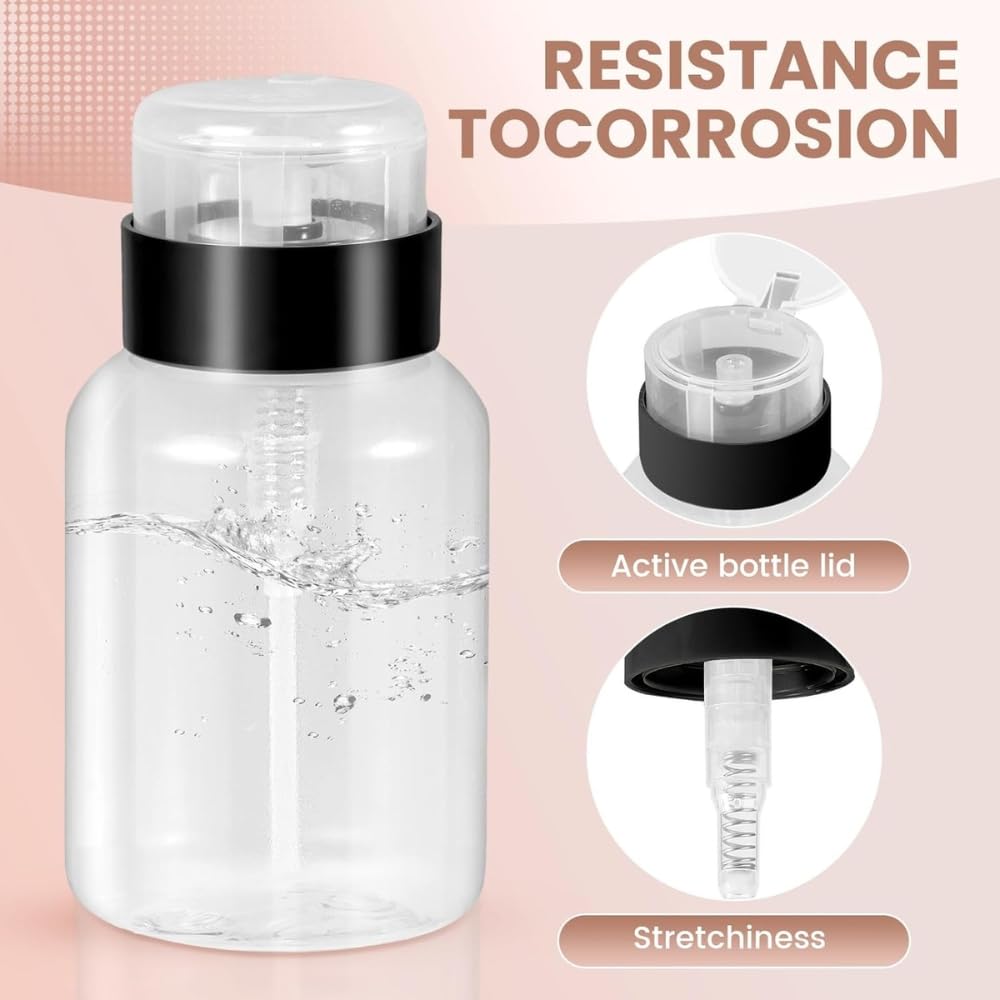 Acetone Nail Polish Remover - 400ml | Professional Grade Formula | Fast Drying | Nourishing | Versatile Use | Easy to Use | No Residue | With Pump Bottle | (AB) - Image 6 thumbnail
