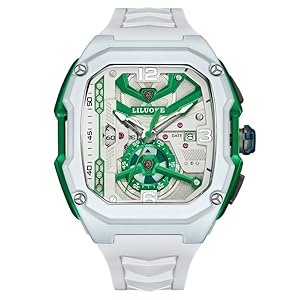 Watches for Men, Mens Watches Motorcycle-Inspired Watch That Combines Style and Performance (DT-LK9018G-02)