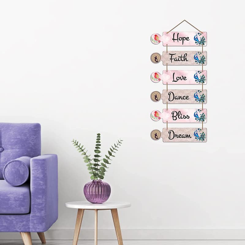Image of Wall Art Wooden Wall Hanger for Living room|Bedroom | Home Decor (Sky)