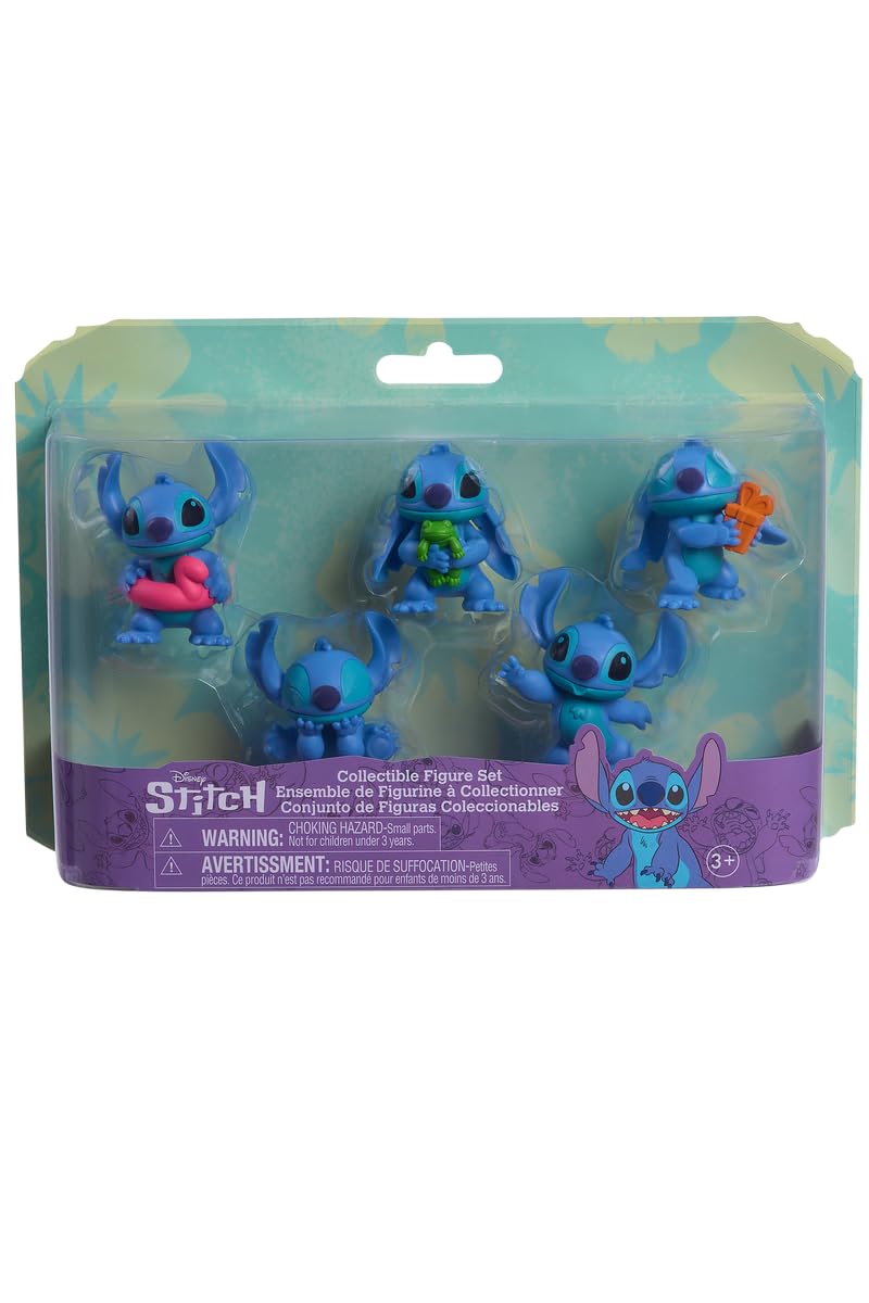 Amazon.com: stitch 2 Inch Collectible 5 Figure Pack : Toys & Games