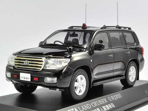 RAI'S新品 トヨタ ランドクルーザー URJ202 パトカー要人警護1/43 トヨタの上級SUV ランドクルーザーの警察車両2タイプを 1／43